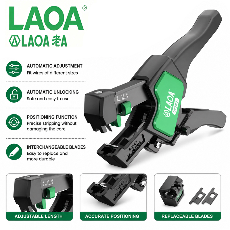 LAOA LA824021 Automatischer Dr – Automatic Wire Stripper Cutter Bewertung und Preis