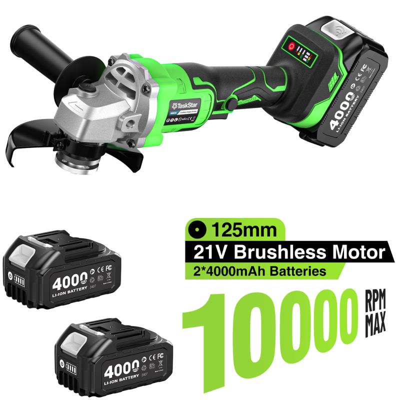 TaskStar 10000 U/min Winkelsch – Brushless Angle Grinder Battery Powered Bewertung und Preis