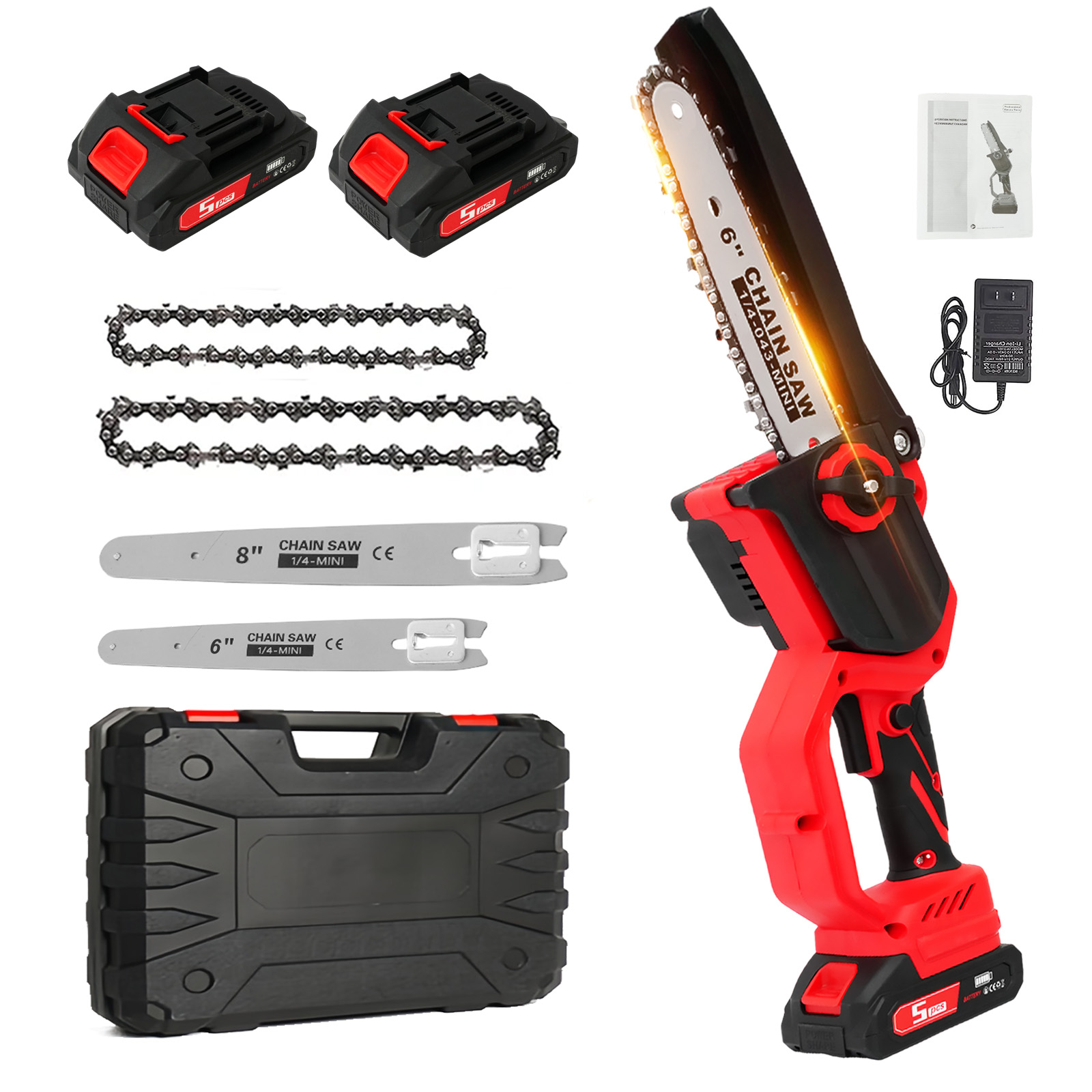 Elektrische Kettensäge 1380W H – Brushless Angle Grinder Battery Powered Bewertung und Preis