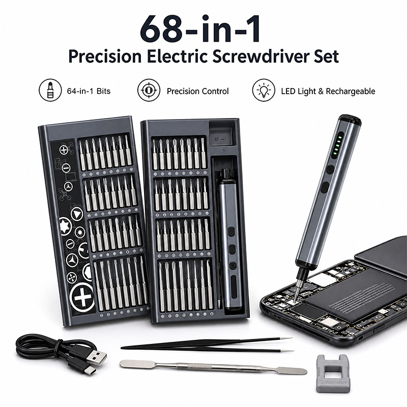68-in-1 Präzisions-Elektroschr – Airbrush Kit With Mini Compressor Bewertung und Preis