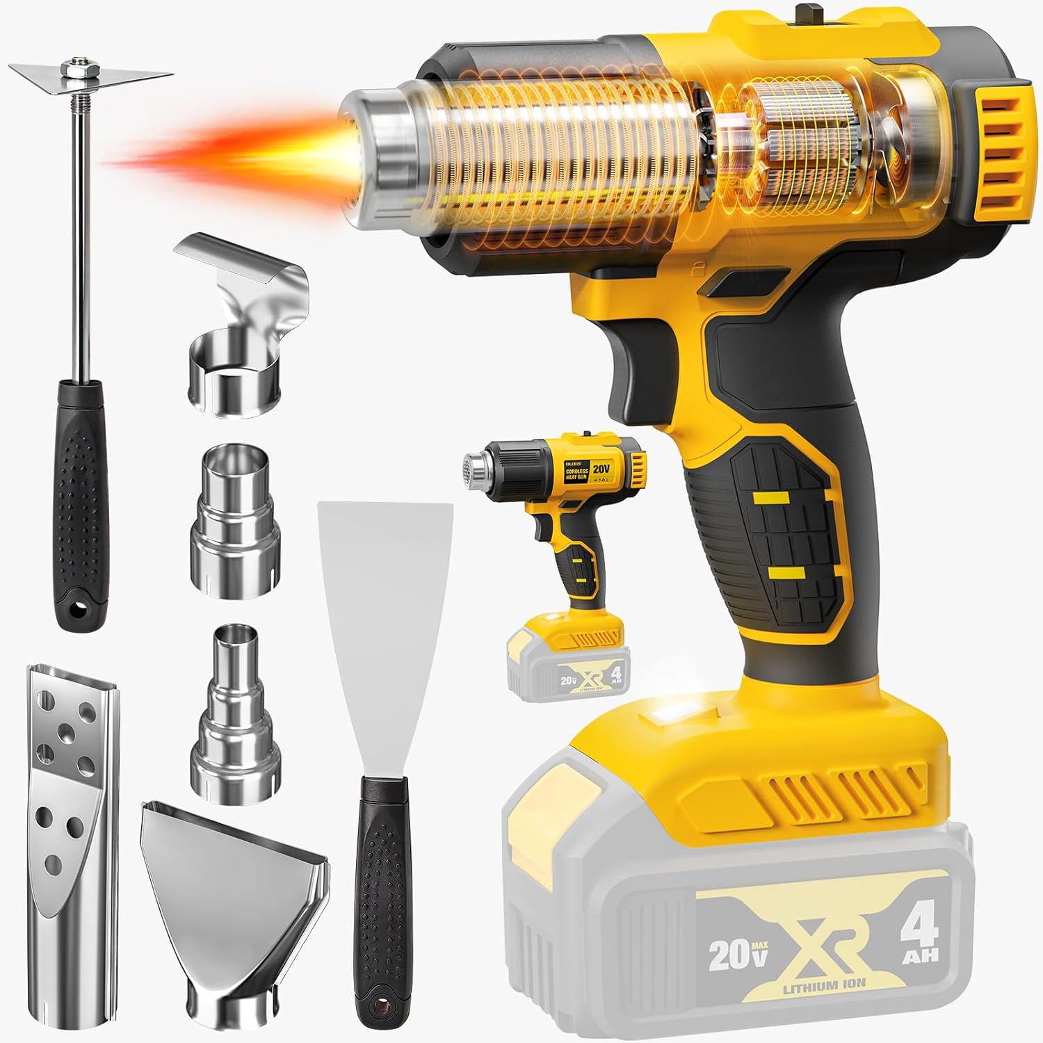 Kabellose Heißluftpistole Komp – Cordless Heat Gun For Shrink Tubing Bewertung und Preis