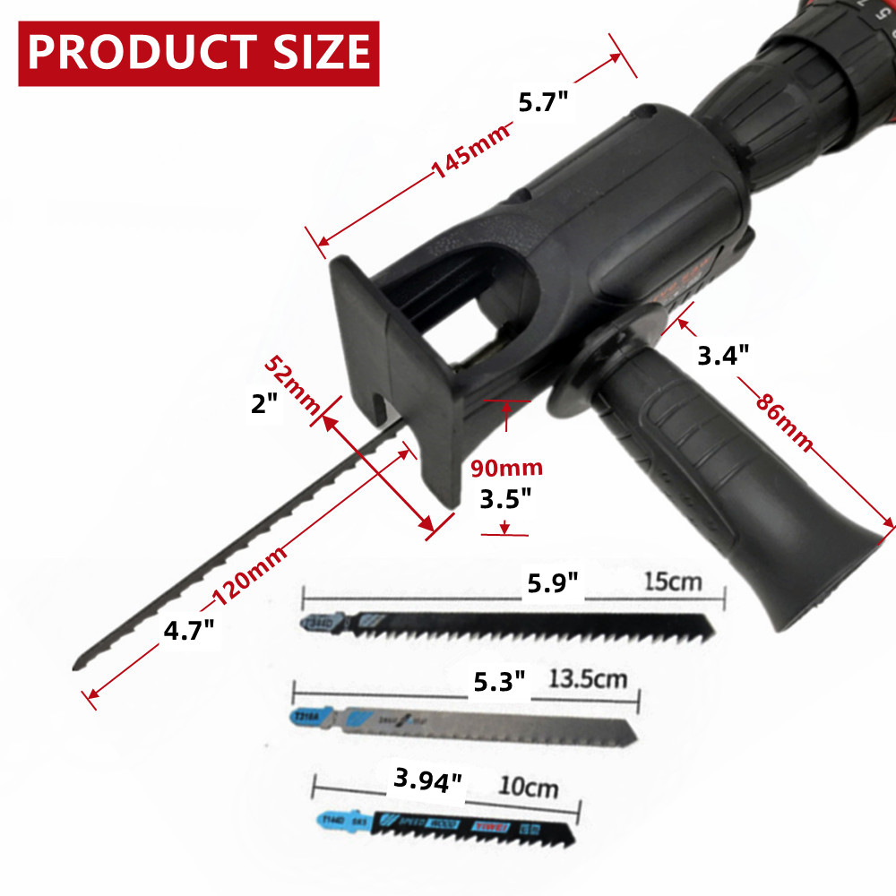 Tragbare Säbels äge Adapter el – Reciprocating Saw Attachment Drill Bewertung und Preis