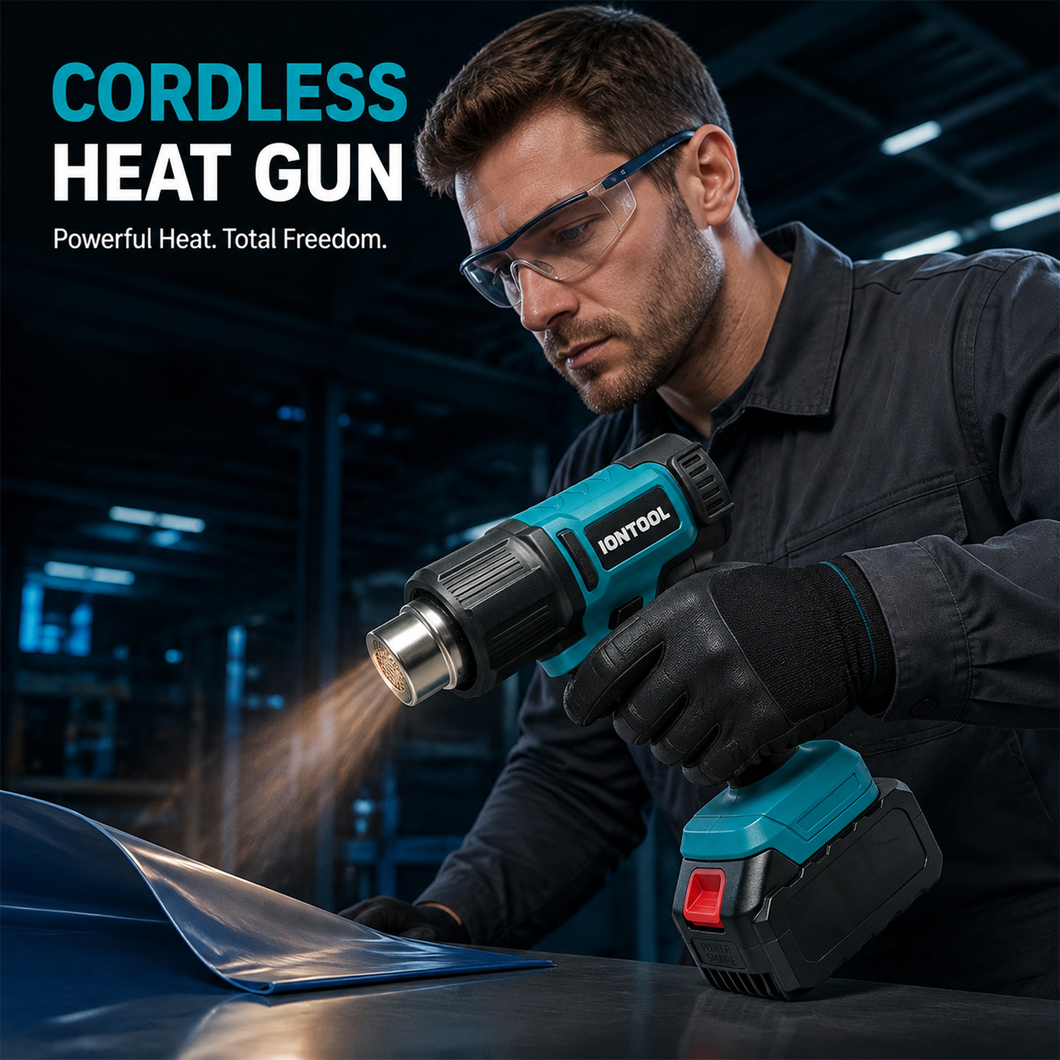 IONTOOL 550 ℃   250/500LPM Kab – Cordless Heat Gun For Shrink Tubing Bewertung und Preis