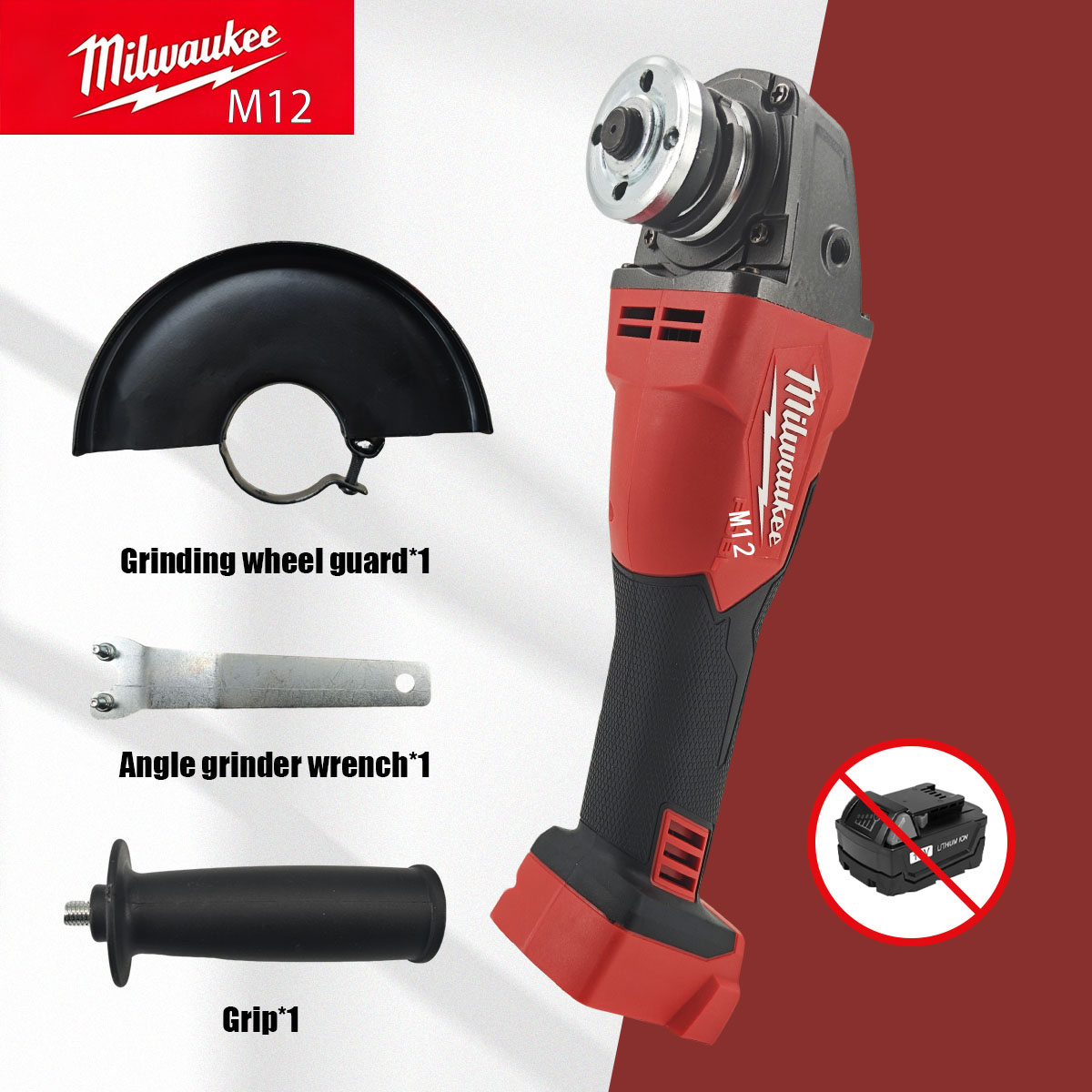 Milwaukee M12 M18 Bürstenloser – Brushless Angle Grinder Battery Powered Bewertung und Preis