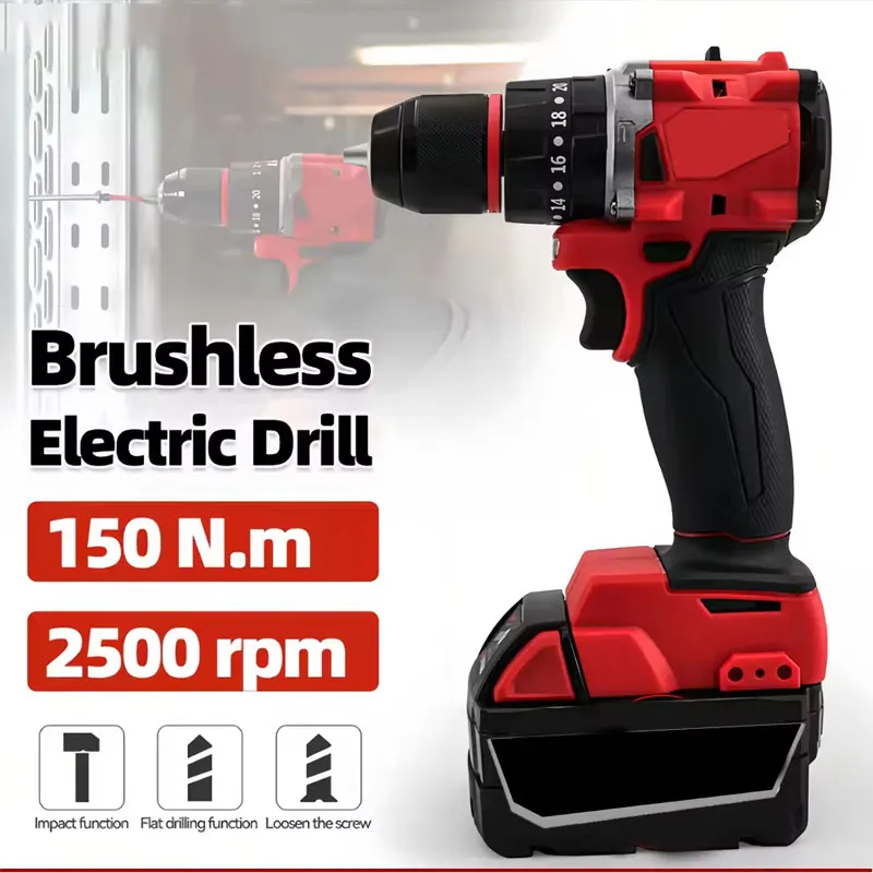 Kleiner elektrischer bürstenlo – Brushless Cordless Electric Drill 18V Bewertung und Preis