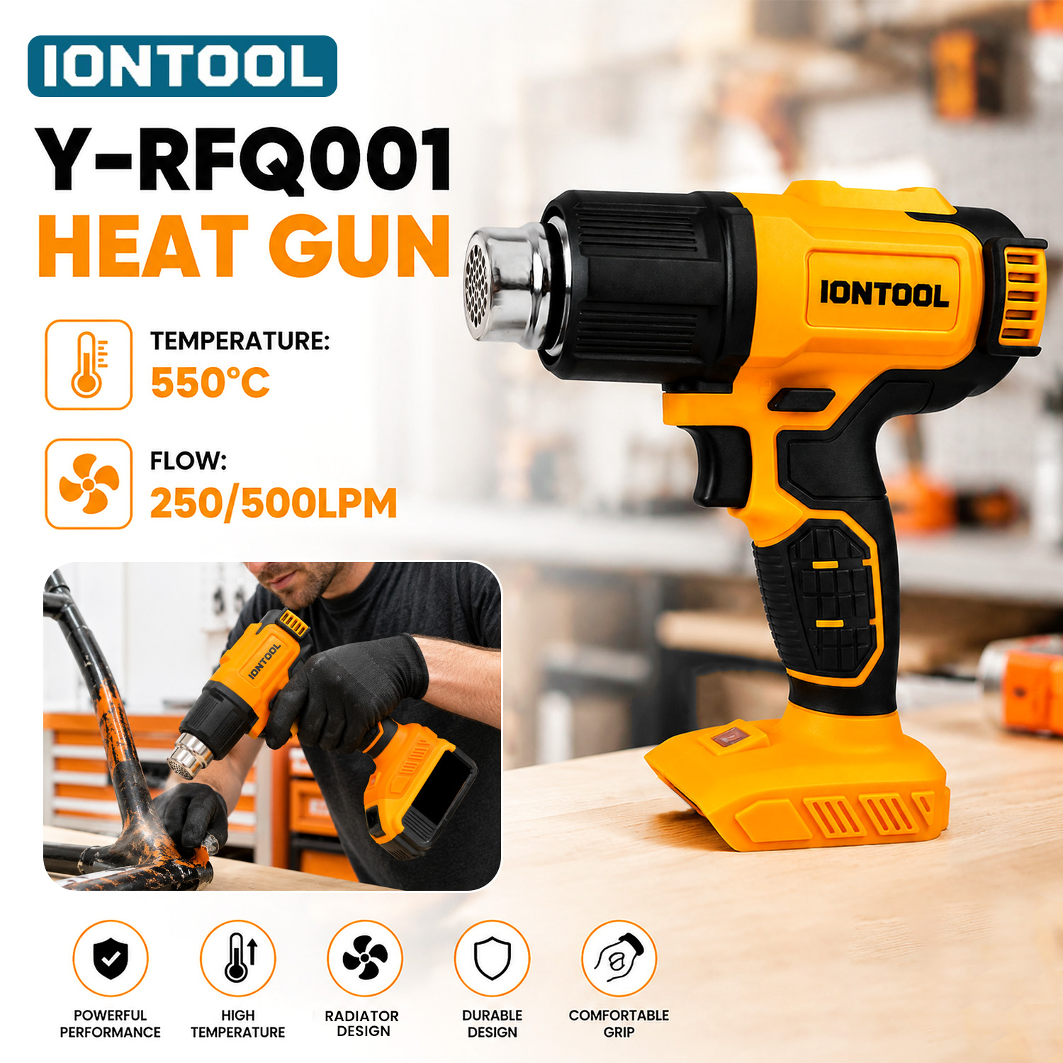 IONTOOL Kabelloser Heißluftföh – Cordless Heat Gun For Shrink Tubing Bewertung und Preis